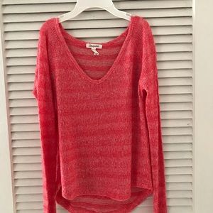 Pink sweater